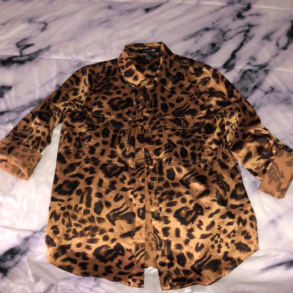 Leopard print shirt